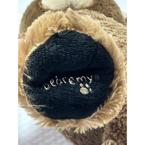 Build A Bear Teddy Bear Bearemy 15" Brown Bear Big Eyebrows Stuffed Animal Toy - Picture 5 of 10